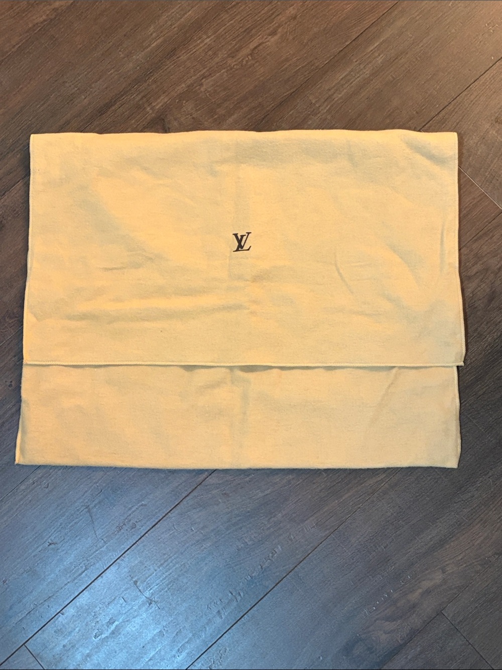 Louis Vuitton Tan/Beige Logo Dust Pouch